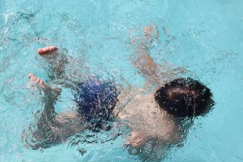 Water Swim Diving Child Swimming Pool Underwater