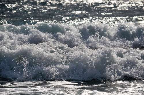 Sea Wave Water Piana Summer Holidays Bulgaria