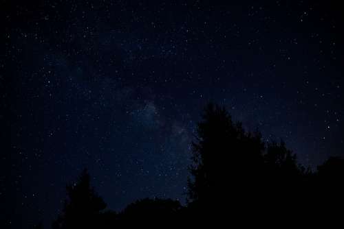 Milky Way Night Sky Stars Astrophotography