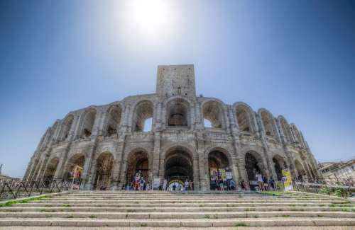 Arena Arles Architecture Amphitheater France