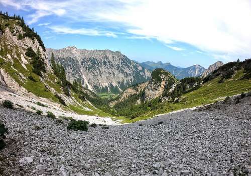 Austria Zillertal Tyrol Alpine Mountains Nature