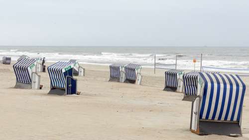 Beach Chair Norderney North Sea Vacations Sea