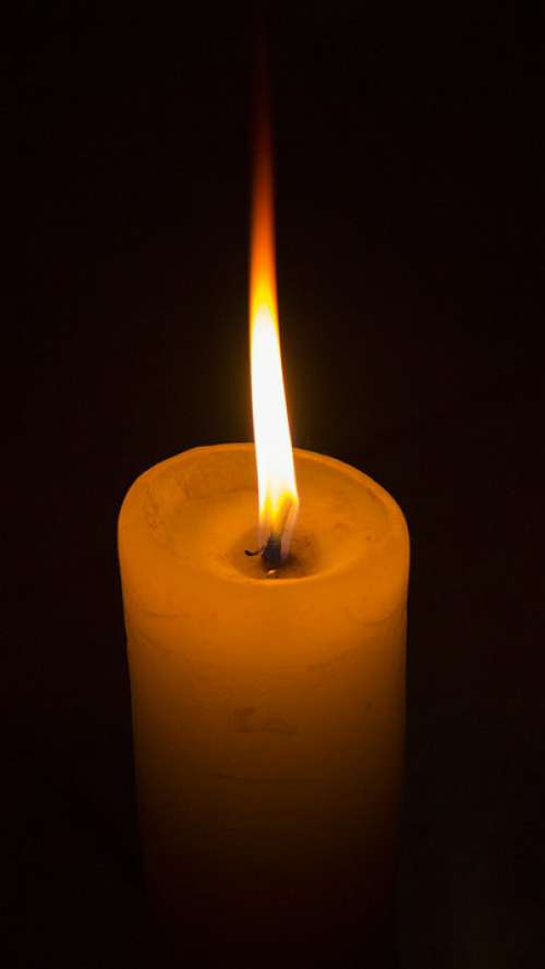 Candle Light Candlelight Dark Christmas Burn
