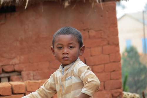 Child Madagascar Poverty Malagasy Africa Baby