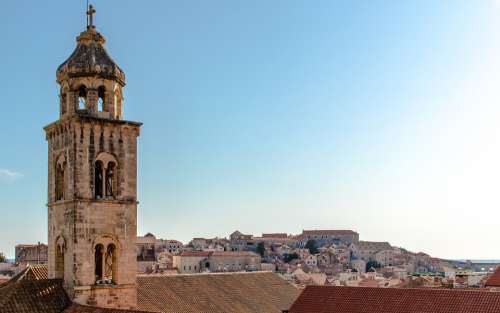 Croatia Old Town Dubrovnik Stone Destination City