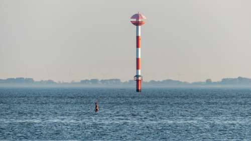 Daymark Shipping Navigation Coast Water Sea Tower