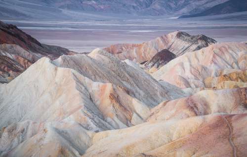 Death Valley California Desert Mountains Nature