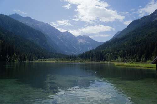 Landscape Lake Mountains Austria