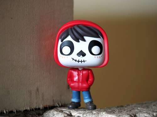 Miguel Of Coco Boy Young Skull Face Red Outfit