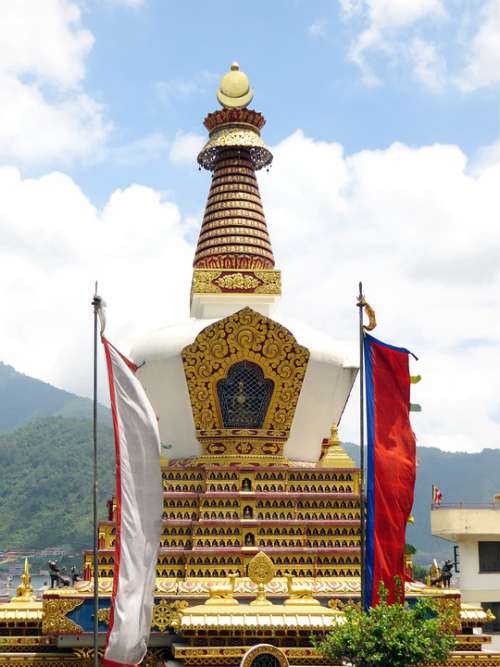 Nepal Kathmandu Stupa Buddhism Temple Culture