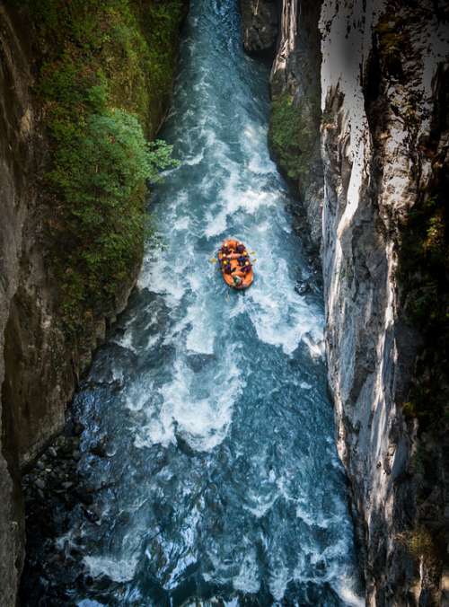 Rafting Gorge Whitewater Adventure Outdoors Water