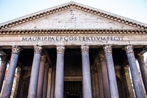 Rome Pantheon Italy Architecture Monument