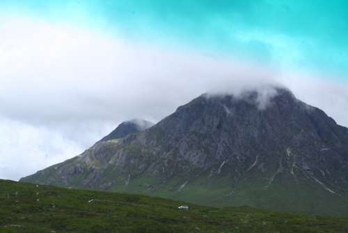 Scotland Mountain Cloudy