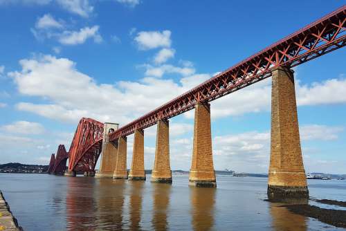 Scotland Bridge Water Railway Railroad