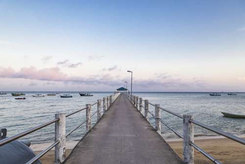 Water Pier Jetty Sea Sky Nature Outdoors Travel