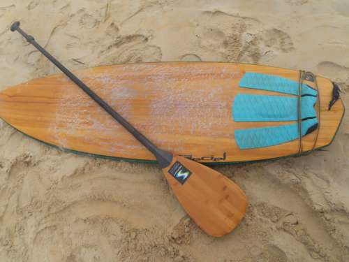 surfing paddle bamboo beach boats and boating equipment and supplies