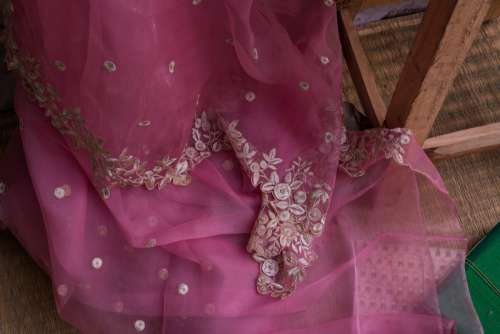 wedding wear pink magenta purple