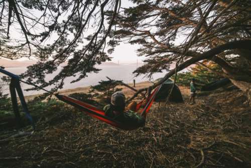 San Francisco hammock chillin