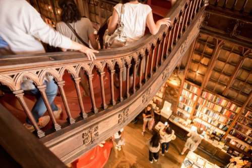 Old library in Porto - Portugal