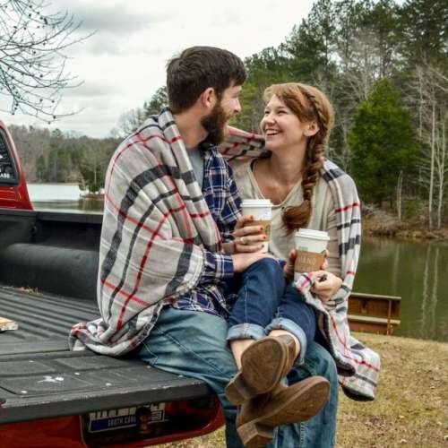 Love, coffee, and a truck 