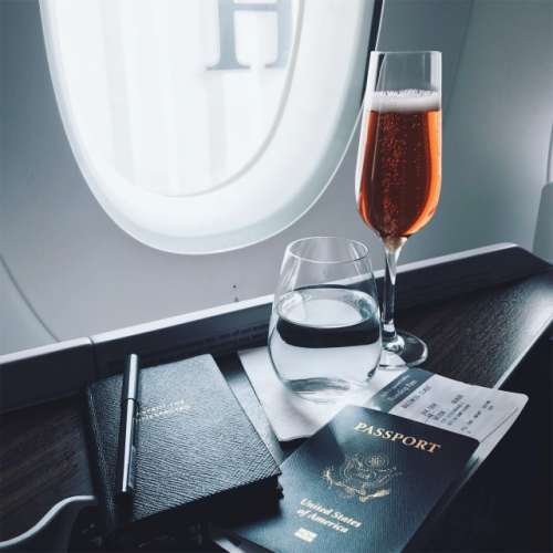 business class bubbly