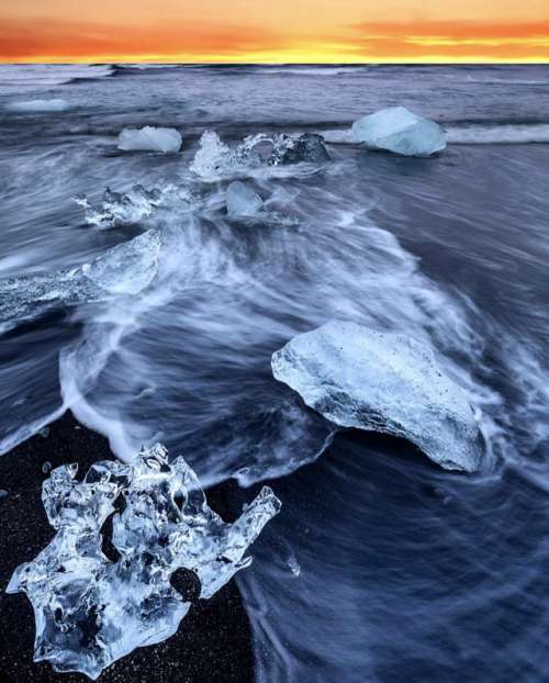 Jökulsárlón Glacier Lagoon ~ Iceland ❤️