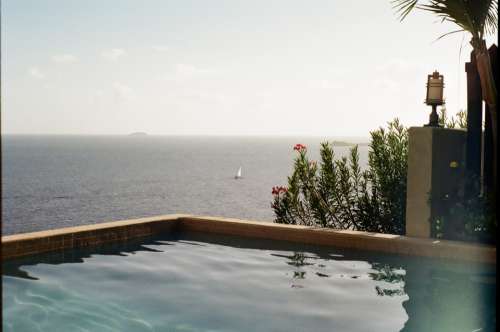 resort pool view water ocean