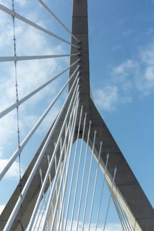 bridge abstract city angle architecture
