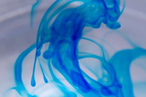 color ink water liquid swirl