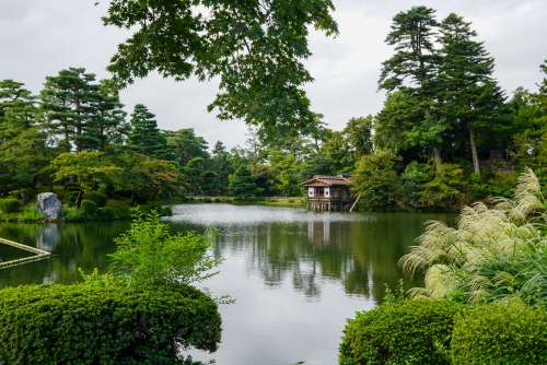 Kenroku-en Garden, Kanazawa, Japan