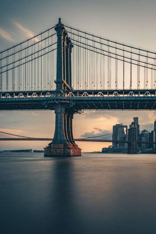 City Bridges In The Evening Photo