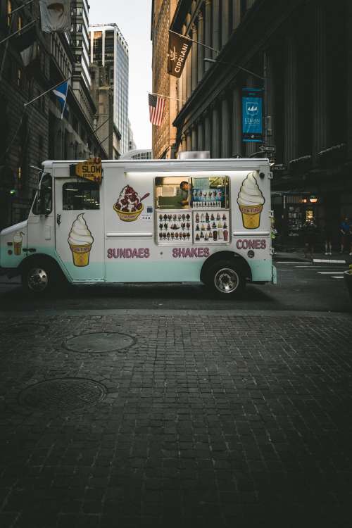 Ice-cream In The City Photo