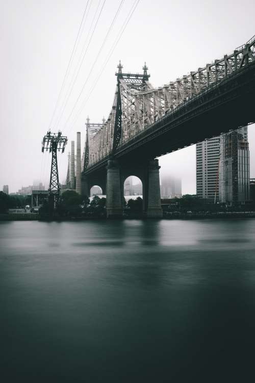 Overcast 59th Street Bridge Photo