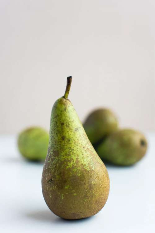 Detail of fresh pear