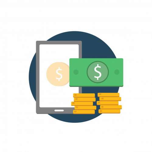 Business and finance vector icon