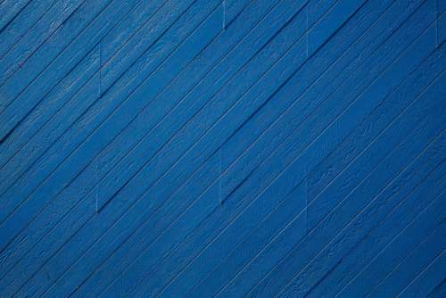 Blue Wood Texture Free Photo