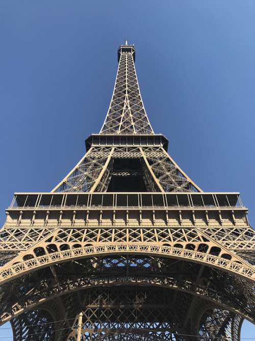 Paris Eiffel France Architecture Artistic Tower