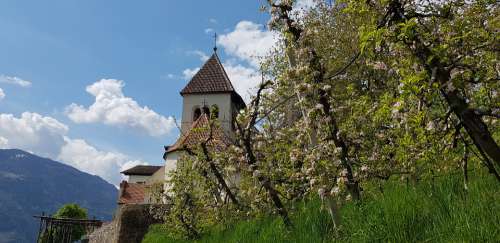 South Tyrol St Peter Meran Church