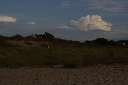 Dune Beach Sky Clouds