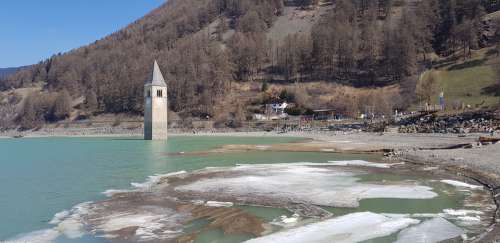 South Tyrol Crispy Reservoir Meran Val Venosta