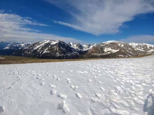 Alpine Rocky Mountain Peak Hiking National Park