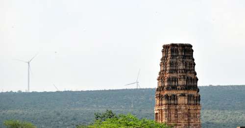 Madhavaraya Temple Tower Gandikota Hindu Fort