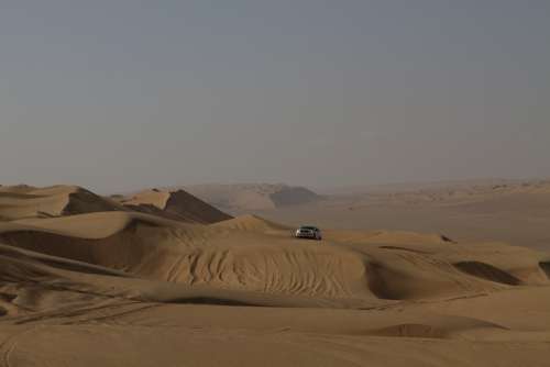 Desert Landscape Sand Natural Dunes Oman Dis