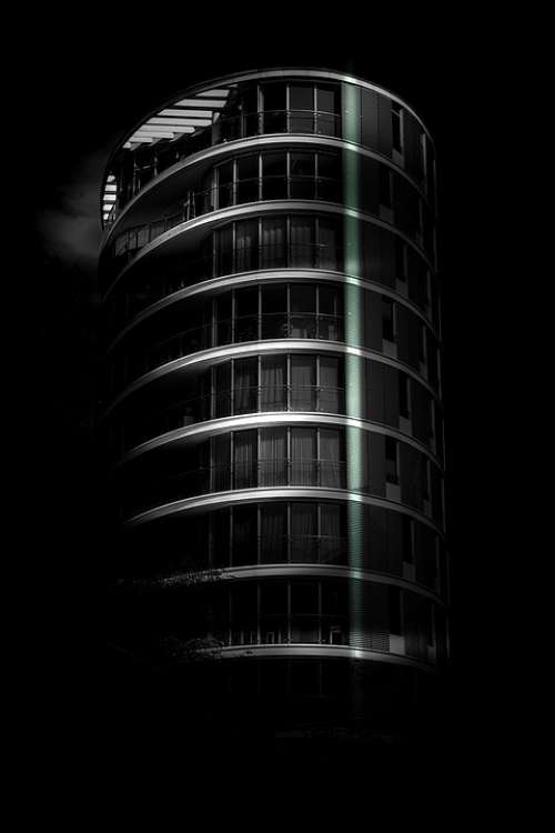 Architecture Building Light Lighting Reflexes