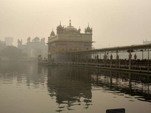 Amritsar Punjab India Golden Temple Beauty