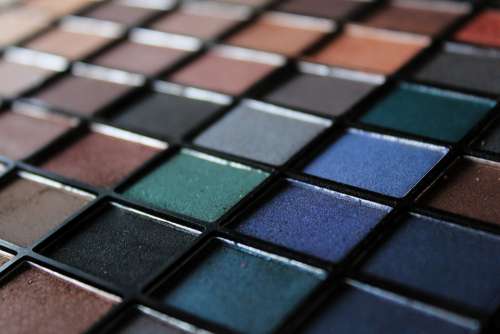 Eye Shadow Cosmetics Color Palette Color Colorful