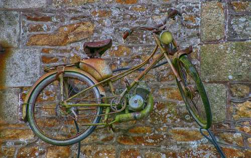 Bike Old Vintage Urbex Retro Cycle Nostalgia