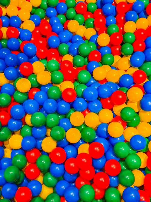 Colorful Balls Background