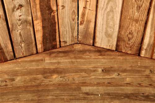 Natural Wood Slats Background 2