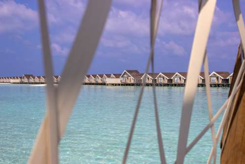 View of On-Water Villas from the Bridge